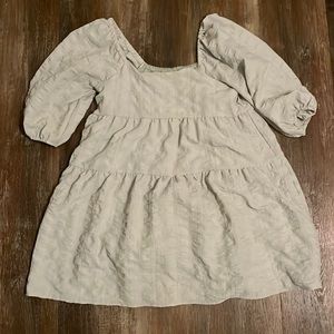 Sage babydoll dress. Size medium.